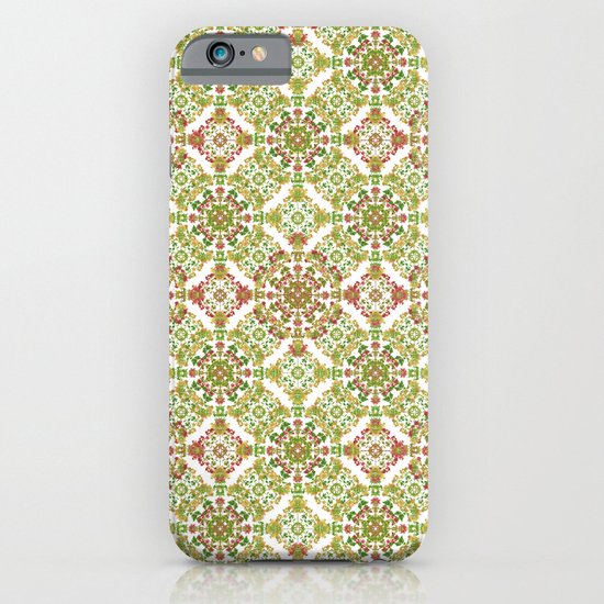 Colorful Stylized Floral Boho iPhone & iPod Case