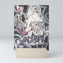 Graff Chica Mini Art Print