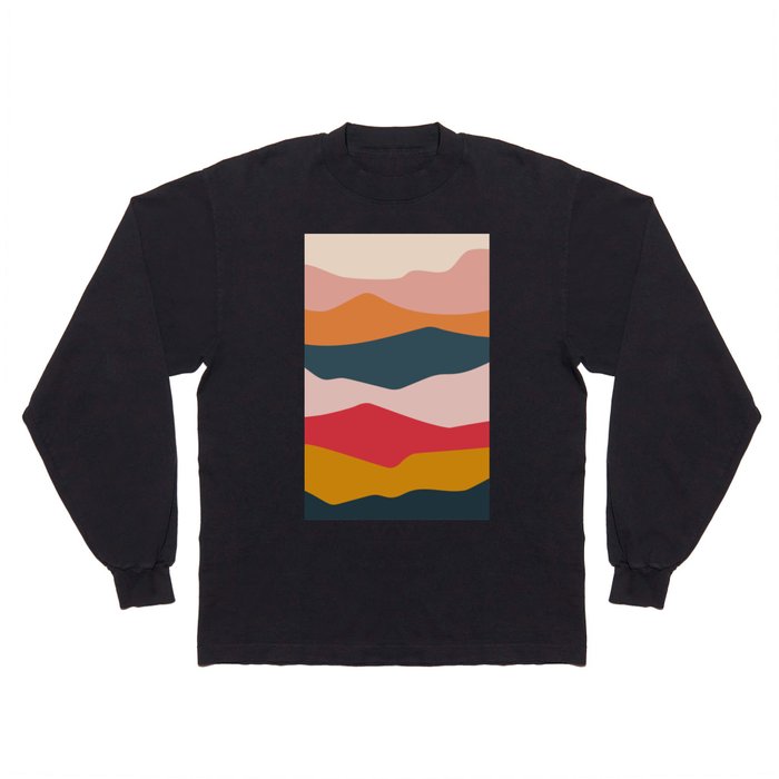 Abstract Landscape spring Long Sleeve T Shirt