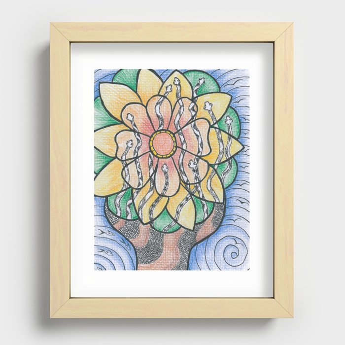 Undercurrents Recessed Framed Print