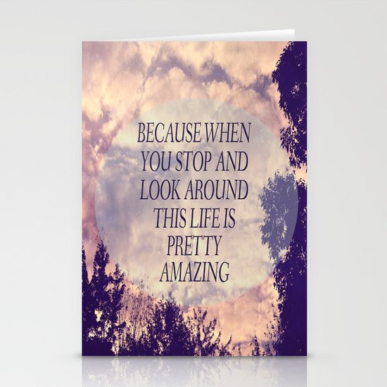 Pretty Amazing Stationery Cards
