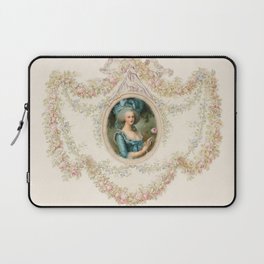 Marie Antoinette Rococo Art Laptop Sleeve