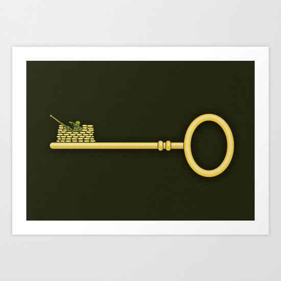 Key Force Art Print