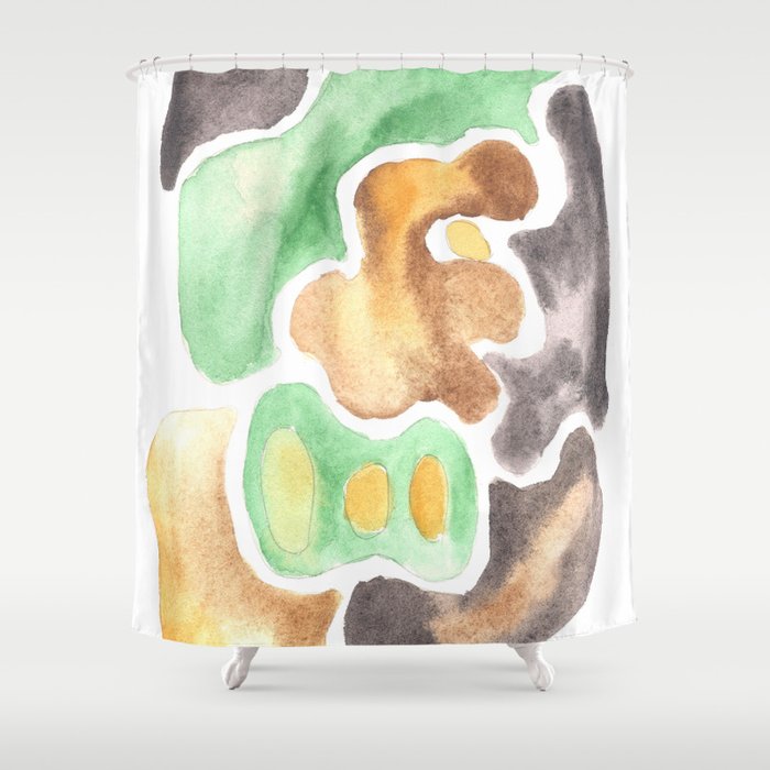 170623 Colour Shapes Watercolor 4 Abstract Shapes Drawing