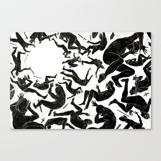 The Lamb Shall Conquer Canvas Print