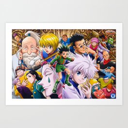 Hunter X Hunter Art Prints For Any Decor Style Society6