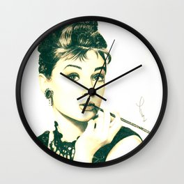 My Hepburn Wall Clock