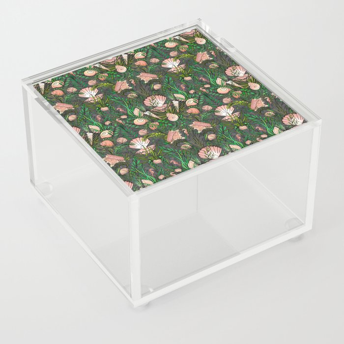 Seashell Garden Acrylic Box