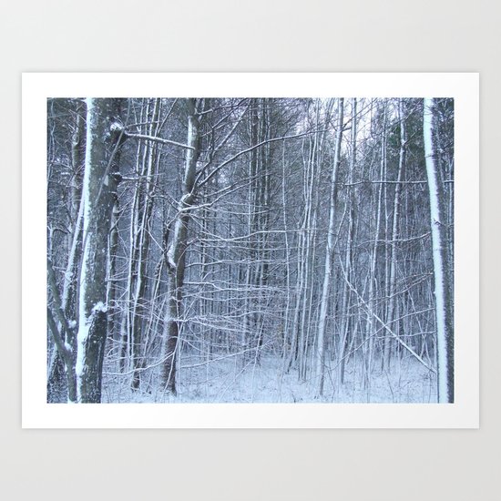snow Art Print