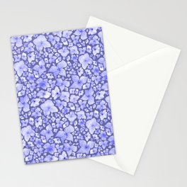 Very Peri Hydrangea Watercolor Flowers  Stationery Cards