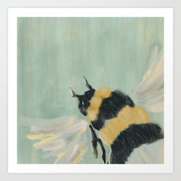 Little Busy Bee Art Print