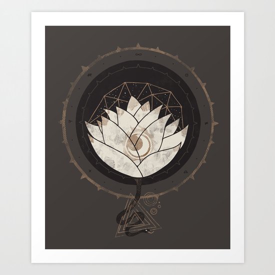 Lotus Art Print