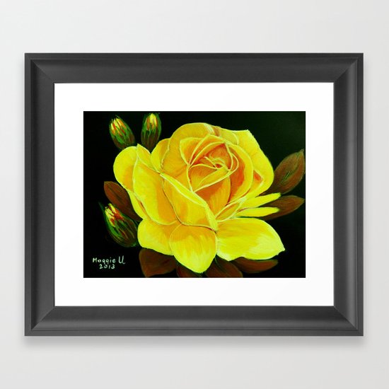 A Rose for You Framed Art Print