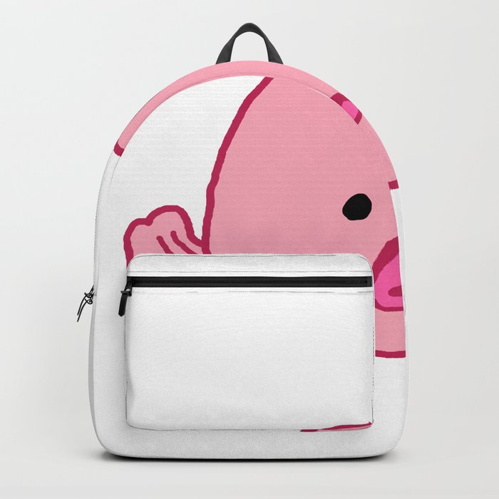 My Patronus Is A Blobfish Backpack by Shaper Society6