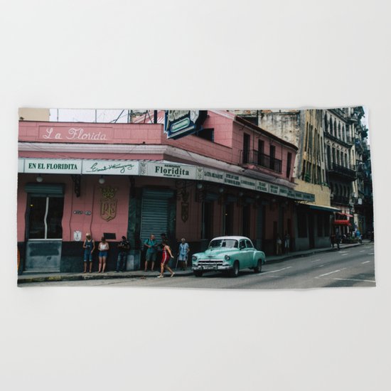 La Floridita Beach Towel