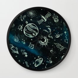 Acrylic Cosmos Wall Clock