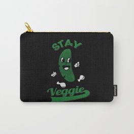Veggie Cucumber Cartoon Carry-All Pouch