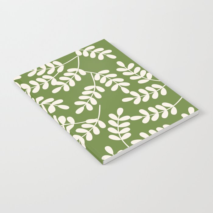 Holiday Leafy Pattern Notebook