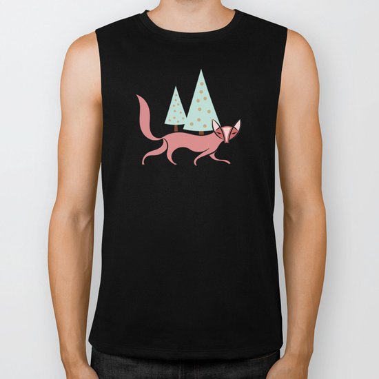Fox #society6 #decor #buyart Biker Tank