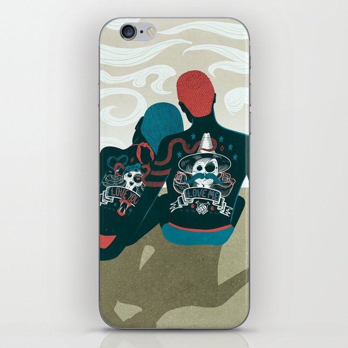 Love You / Love Me - Us and Them iPhone Skin