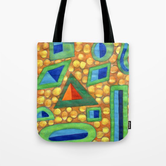 Collection of different Shapes with Double Fillings Tote Bag