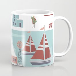 Christmas Village 3 Coffee Mug