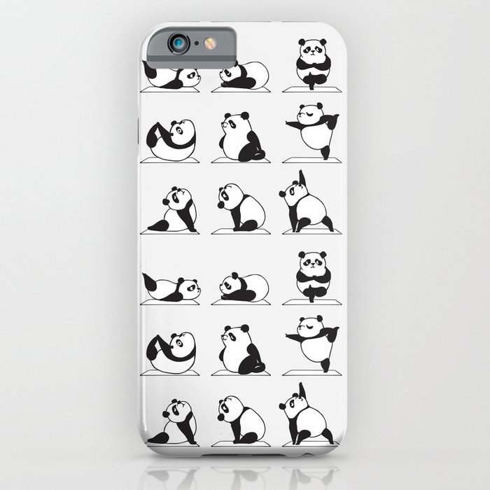 Panda Yoga iPhone Case