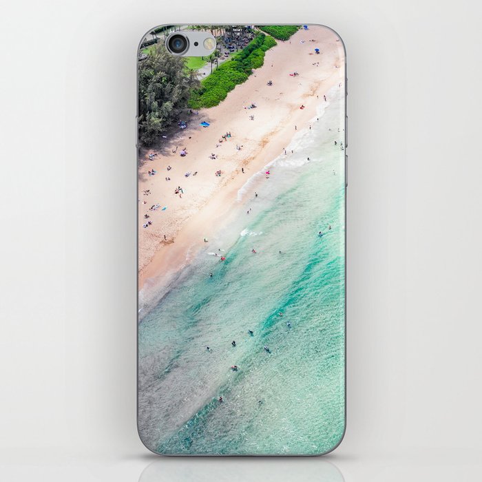 Maui coastline aerial beach iPhone Skin