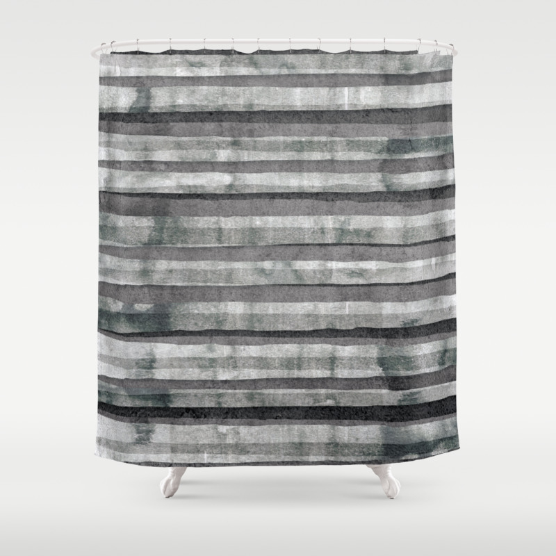 Birch Dust Leather Shower Curtain By Casualforyou Society6