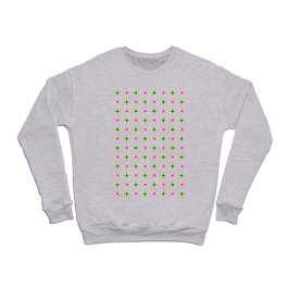 four lines 11 green and pink Crewneck Sweatshirt