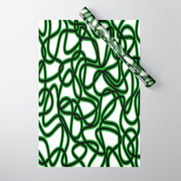 Abstract pattern - green. Wrapping Paper