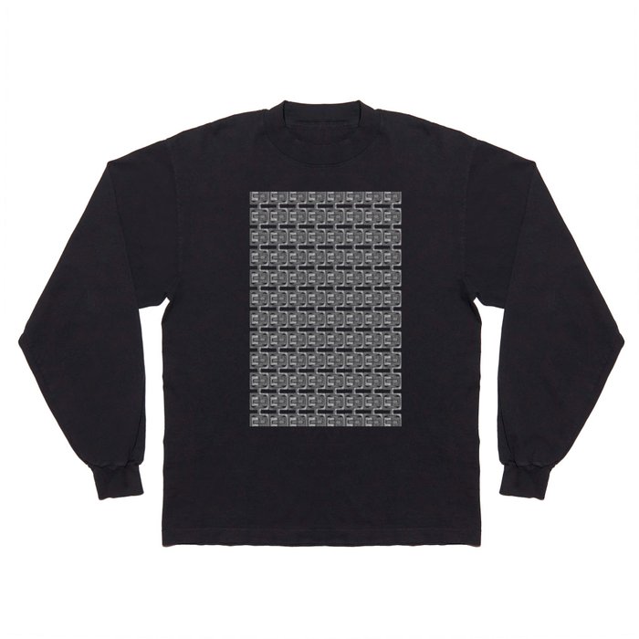 Picture of a hand-made sketch pattern #2 Long Sleeve T Shirt