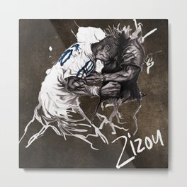 zidane posters-zidane headbutt print art Metal Print | Zidaneposters, Manutd, Winger, Gaia, Bea, Painting, Vivi, Footballplayers, Modric, Marcelo 