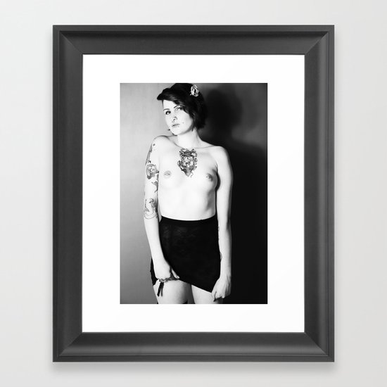 NUDE Framed Art Print