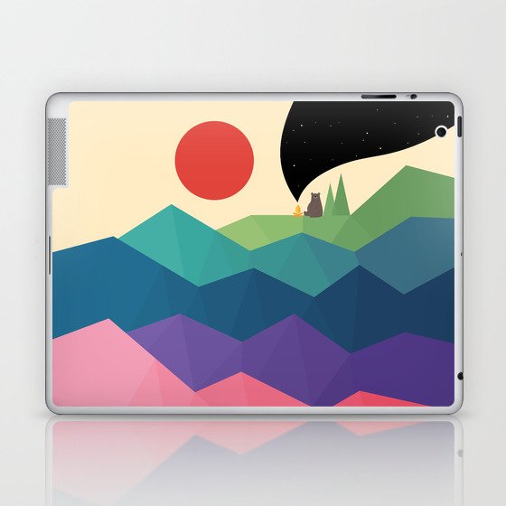 Over The Rainbow Laptop & iPad Skin