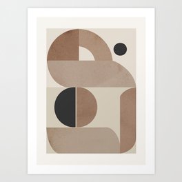 Geometric Shapes 230 Art Print