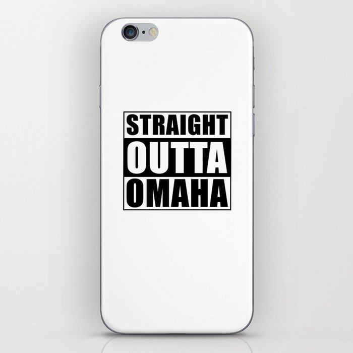 Straight Outta Omaha iPhone Skin