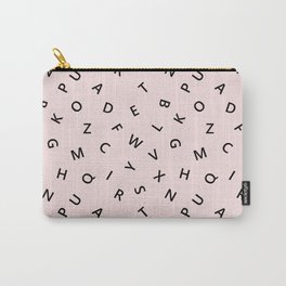 The Missing Letter Alphabet Carry-All Pouch