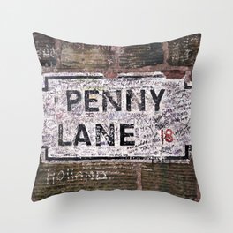 Penny Lane  Throw Pillow