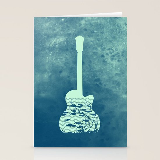 music Stationery Cards