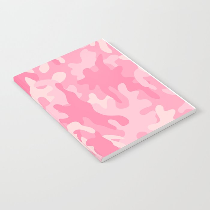 Pink Camouflage Notebook