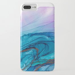 Alcohol Ink Geode iPhone Case