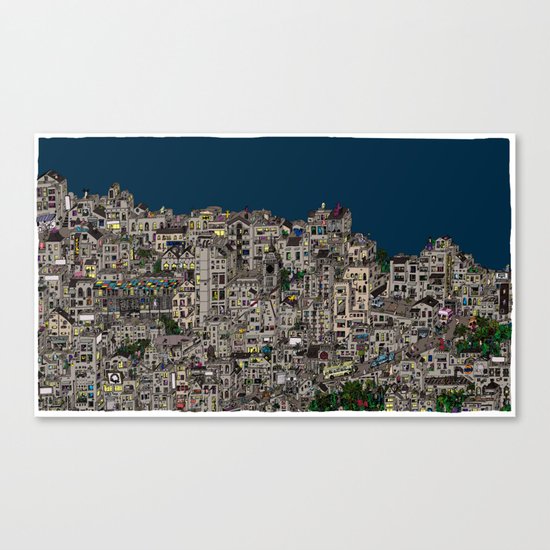 London Favela Canvas Print