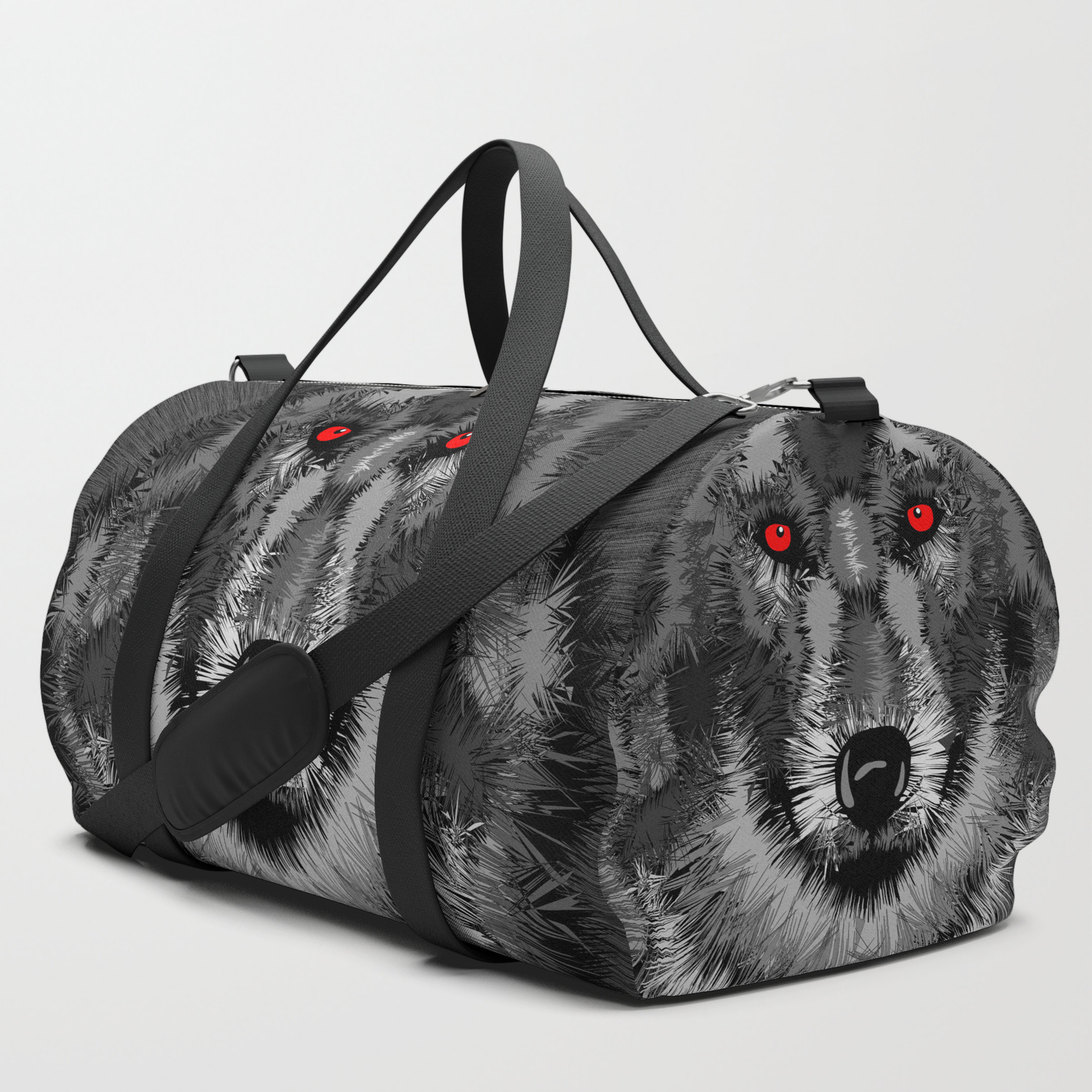 Wolf duffle bag clearance