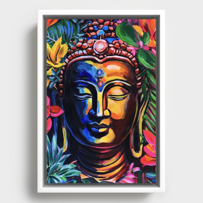 The Spiritual Self - The Buddha Framed Canvas