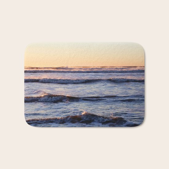 winter ocean Bath Mat