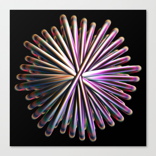 Wire Circle Canvas Print