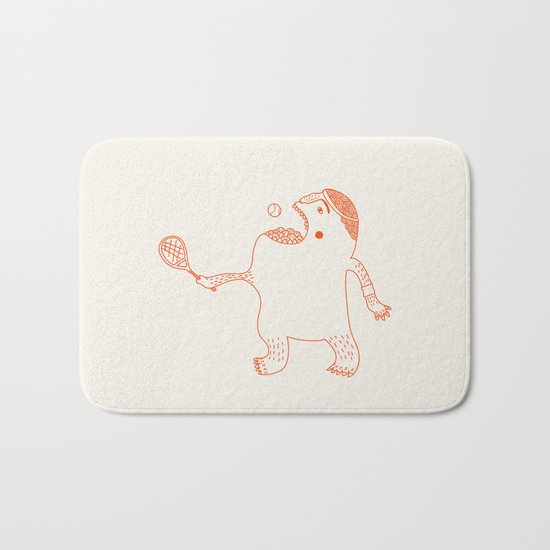 Game, Set and Munch Bath Mat