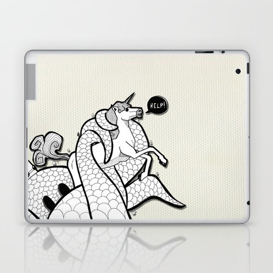 I hate Unicorn Laptop & iPad Skin