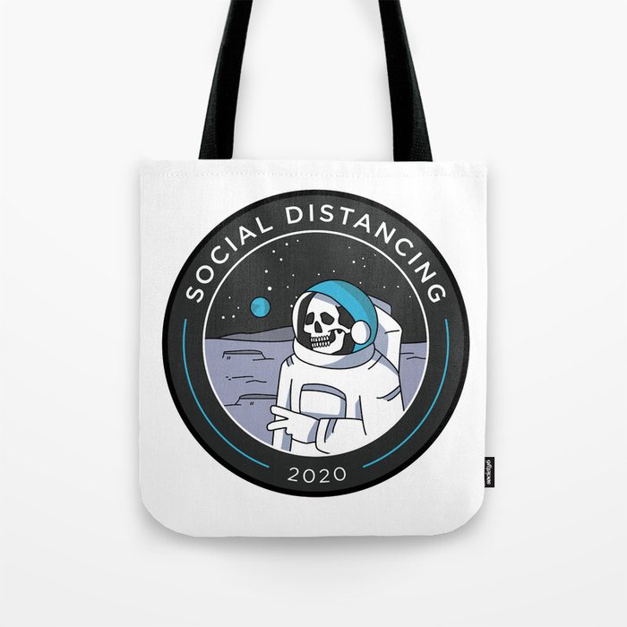 Social Distancing 2020 Tote Bag